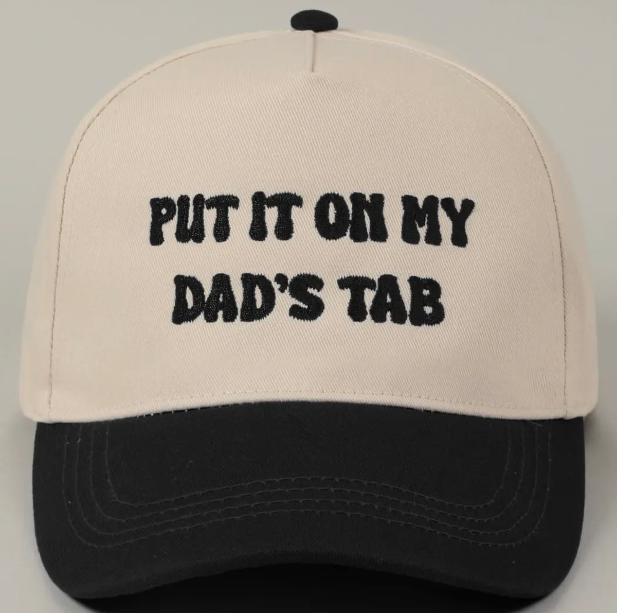 put it on my dad