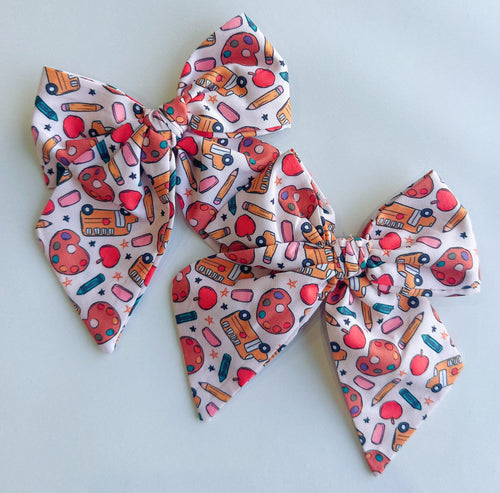 back to school bows