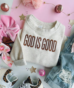 God is good sweatshirt