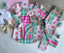Christmas patchwork lounge