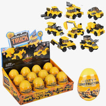 3" construction truck building blocks