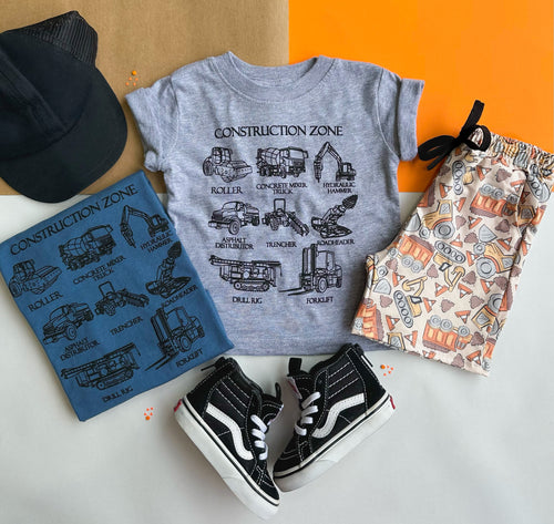 construction zone tee