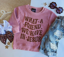friend in Jesus corded pullover