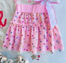 confetti skirt - pink
