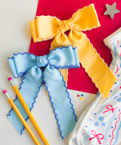 scallop bows - multiple colors