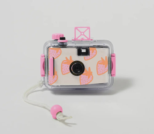 underwater camera - strawberries