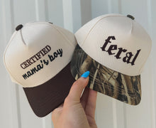 feral camo hat