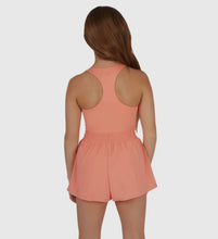 hybrid romper - orange