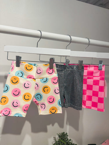 happy biker shorts