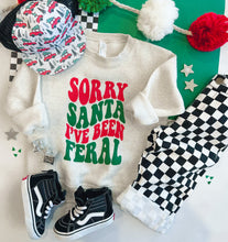 sorry Santa sweatshirt