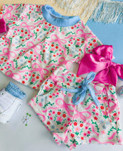 bow floral lounge set