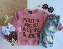 friend in Jesus corded pullover