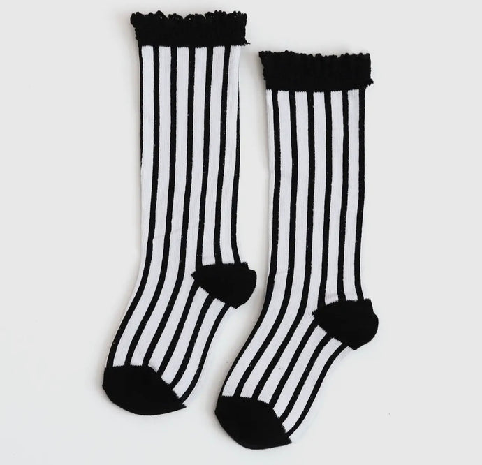 LSC knee high socks - black stripe