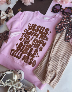 Jesus loves me sweatshirt