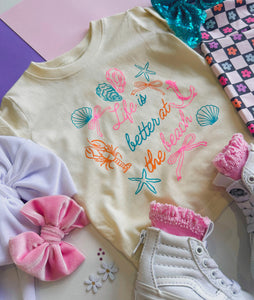 life is better at the beach tee