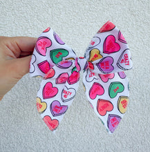 candy heart bows