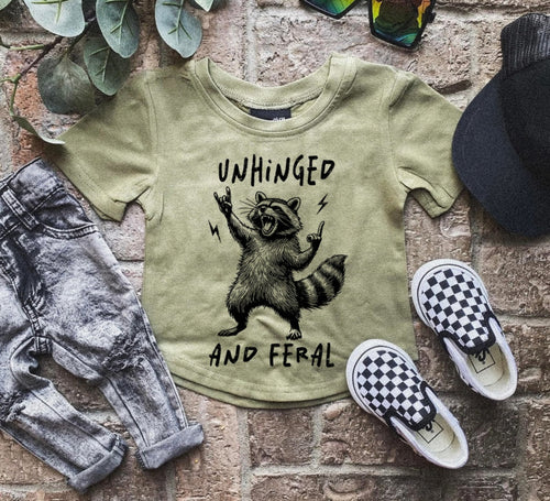 unhinged & feral tee