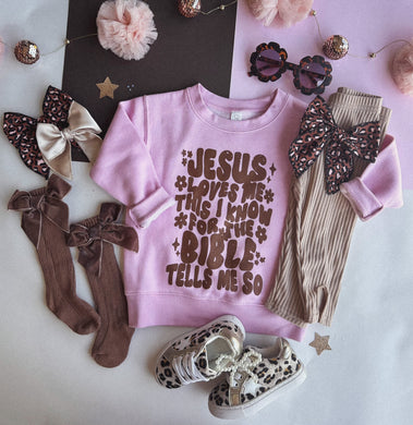 Jesus loves me sweatshirt