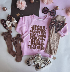 Jesus loves me sweatshirt