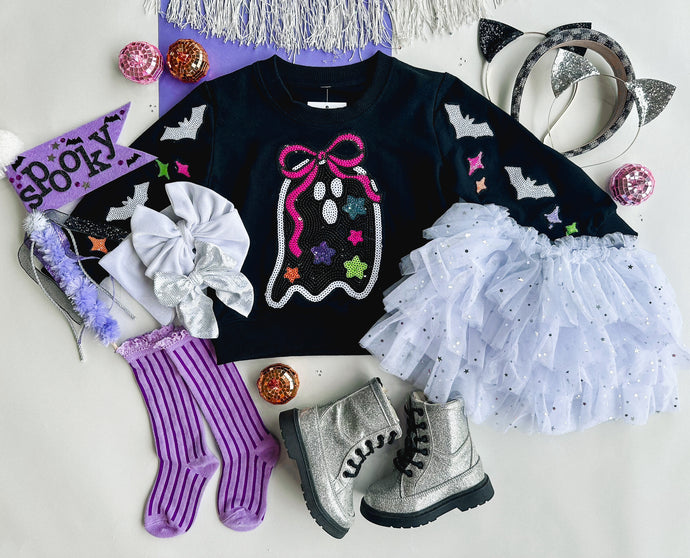 halloween ghost sweatshirt