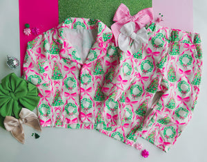 Christmas wreath lounge wear