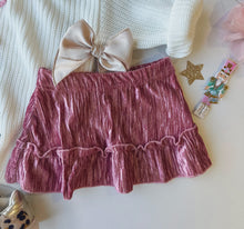 pleated skirt - blush pink