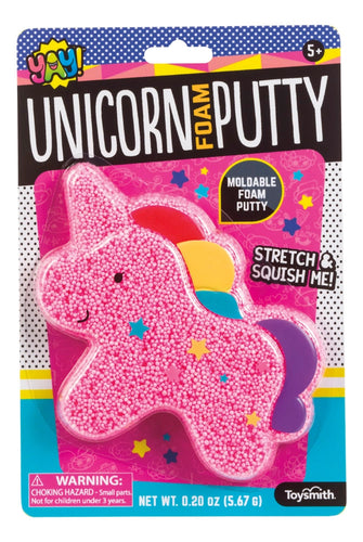 YAY unicorn foam putty