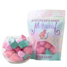 bubble bath bombs - mermaid