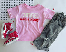 certified mama's boy tee