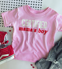 certified mama's boy tee