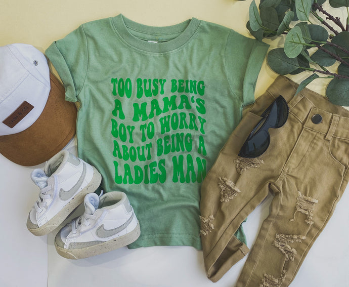 RESTOCK: too busy tee