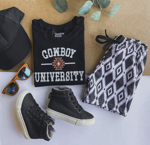 RESTOCK: cowboy university tee