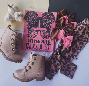 RESTOCK: little miss talk a lot tee