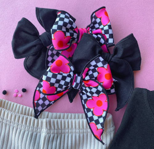 CC retro floral piggies // wraps