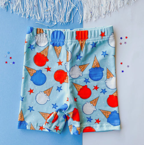 ice-cream cone biker shorts